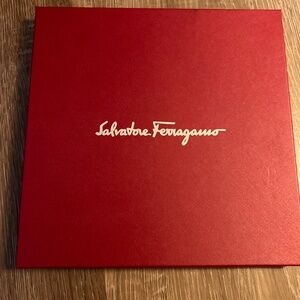 Salvatore Ferragamo Lychee Silk Scarf NWT